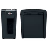 Destructeur de documents confidentiels P4 Coupe croisée Secure X8-SL 4 x 40 mm REXEL — Vue d'ensemble