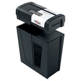 Destructeur de documents très confidentiels P5 Coupe croisée Secure MC4 2 x 15 mm REXEL — Corbeille amovible ouverte
