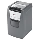 Destructeur de documents confidentiels P4 Coupe croisée Insertion papier automatique Optimum Autofeed+ 130X 4 x 28 mm avec insertion papier automatique REXEL — Base