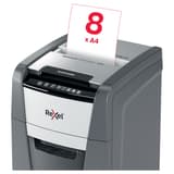 Destructeur de documents confidentiels P4 Coupe croisée Insertion papier automatique Optimum Autofeed+ 150X 4 x 28 mm avec insertion papier automatique REXEL — Insertion papier manuelle