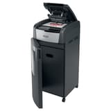 Destructeur de documents confidentiels P4 Coupe croisée Insertion papier automatique Optimum Autofeed+ 600X 4 x 36 mm avec insertion papier automatique REXEL — Capacité insertion papier automatique