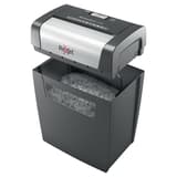 Destructeur de documents confidentiels P4 Coupe croisée Momentum X406 4 x 28 mm REXEL — Corbeille amovible ouverte