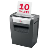 Destructeur de documents confidentiels P4 Coupe croisée Momentum X410 4 x 28 mm REXEL — Insertion papier