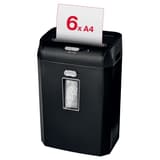 Destructeur de documents confidentiels P4 Coupe croisée Promax QS REX623 4 x 40 mm REXEL — Insertion papier