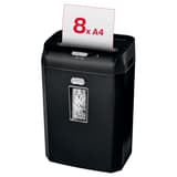 Destructeur de documents P2 Coupe droite Promax QS RES823 6 mm REXEL — Insertion papier