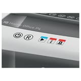 Destructeur de documents confidentiels P4 Coupe croisée IQ Slim Home Office 4 x 28 mm LEITZ — Détails boutons