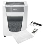 Destructeur de documents secrets P6 Coupe micro-particules IQ Office Pro 2 x 5 mm LEITZ — Avec feuilles de lubrification