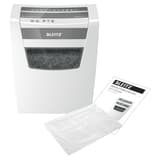 Destructeur de documents confidentiels P4 Coupe croisée IQ Home Office 4 x 28 mm LEITZ — Avec feuilles de lubrification