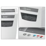 Destructeur de documents confidentiels P4 Coupe croisée IQ Home Office 4 x 28 mm LEITZ — Détails