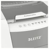 Destructeur de documents confidentiels P4 Coupe croisée Insertion papier automatique IQ Autofeed+ 100 4 x 30 mm avec insertion papier automatique LEITZ — Détails