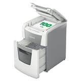 Destructeur de documents très confidentiels P5 Coupe croisée Insertion papier automatique IQ Autofeed+ 100 2 x 15 mm avec insertion papier automatique LEITZ — Capacité insertion papier automatique