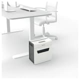 Destructeur de documents très confidentiels P5 Coupe croisée IQ Protect 3M 2 x 15 mm LEITZ — Comparaison taille réelle
