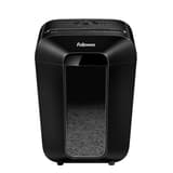 Destructeur de documents confidentiels P4 Coupe croisée Powershred LX70 4 x 40 mm noir FELLOWES — Fenêtre de visualisation du remplissage du bac - destructeur de papier fellowes