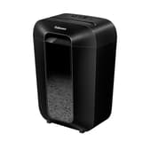 Destructeur de documents confidentiels P4 Coupe croisée Powershred LX70 4 x 40 mm noir FELLOWES — Vue  globale - Destructeur de papier fellowes