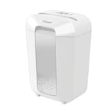 Destructeur de documents confidentiels P4 Coupe croisée Powershred LX70 4 x 40 mm blanc FELLOWES — Vue  globale - Destructeur de papier fellowes