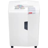 Destructeur de documents confidentiels P4 Coupe croisée X24 Shredstar 4 x 37 mm HSM - CD engagé dans la fente séparée pour CD et cartes du destructeur HSM shredstar X24
