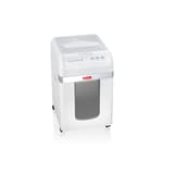 Destructeur de documents très confidentiels P5 Coupe croisée Insertion papier automatique Autofeed X200pro Shredstar 2 x 10 mm avec insertion papier automatique HSM — Destructeur de documents très confidentiels Hsm Shredstar Autofeed X200pro - 2 x 10 mm - Coupe micro-particules - P5 - Vue de trois quarts gauche - Fente d'insertion manuelle visible