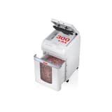 Destructeur de documents très confidentiels P5 Coupe croisée Insertion papier automatique Autofeed X300pro Shredstar 2 x 10 mm avec insertion papier automatique HSM — Destructeur de documents très confidentiels Hsm Shredstar Autofeed X300pro - 2 x 10 mm - Coupe micro-particules - P5 - Chargeur automatique 300 feuilles ouvert et collecteur extrait