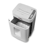 Destructeur de documents confidentiels P4 Coupe croisée Insertion papier automatique ShredMATIC 150 P4 4 x 12 mm avec insertion papier automatique DAHLE — Destructeur Dahle ShredMATIC 150, bac de réception amovible de 24 L ouvert