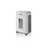 Destructeur de documents confidentiels P4 Coupe croisée Insertion papier automatique ShredMATIC 150 P4 4 x 12 mm avec insertion papier automatique DAHLE — Destructeur de documents Dahle ShredMATIC 150 vu de profil, bac de 24 L