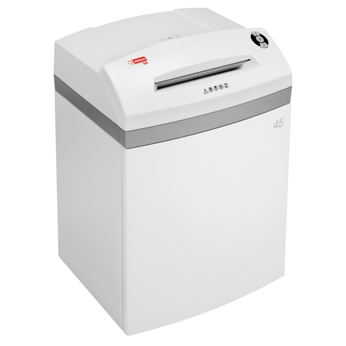 Destructeur de documents P2 Coupe droite 45 SC2 PRO 3,8 mm INTIMUS — Base