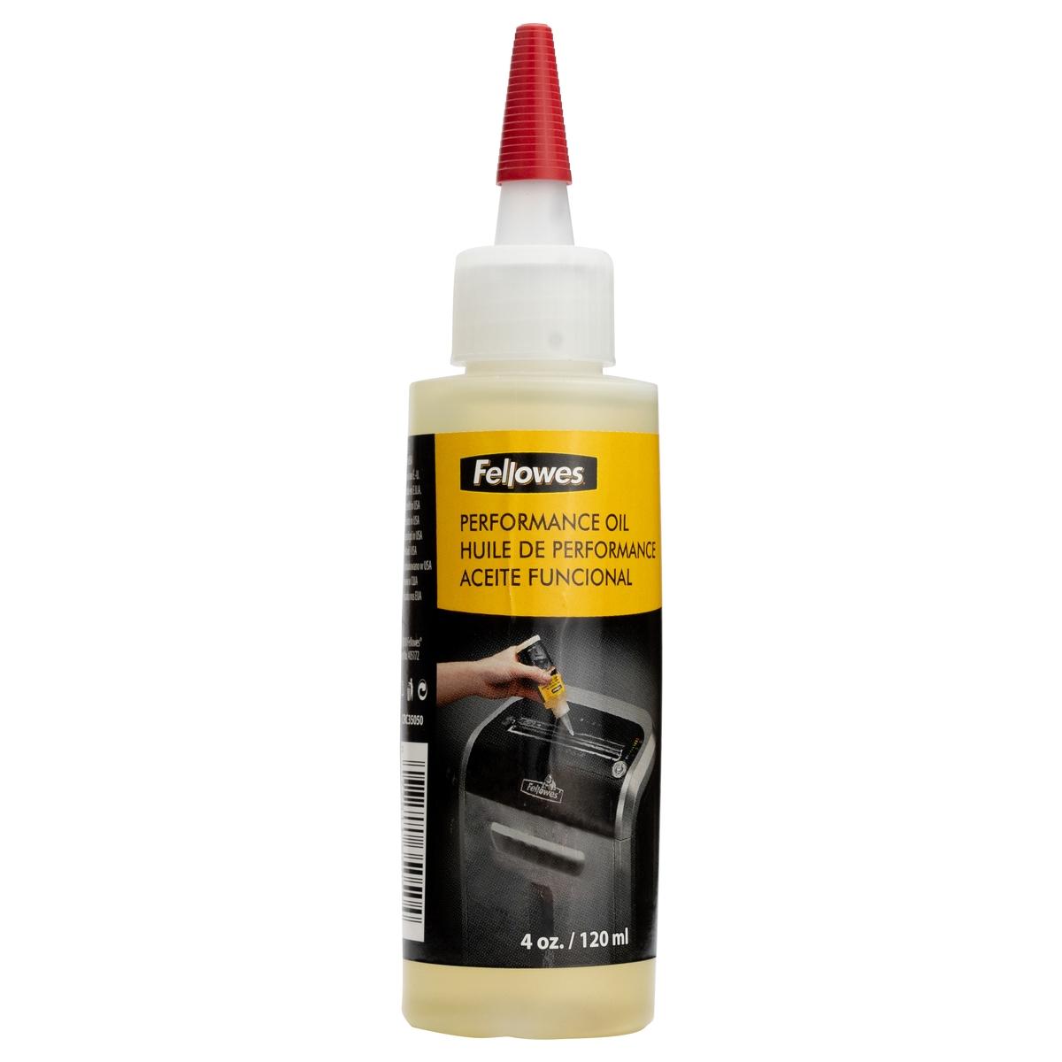 Bouteille d'huile de lubrification 120 ml FELLOWES — Base