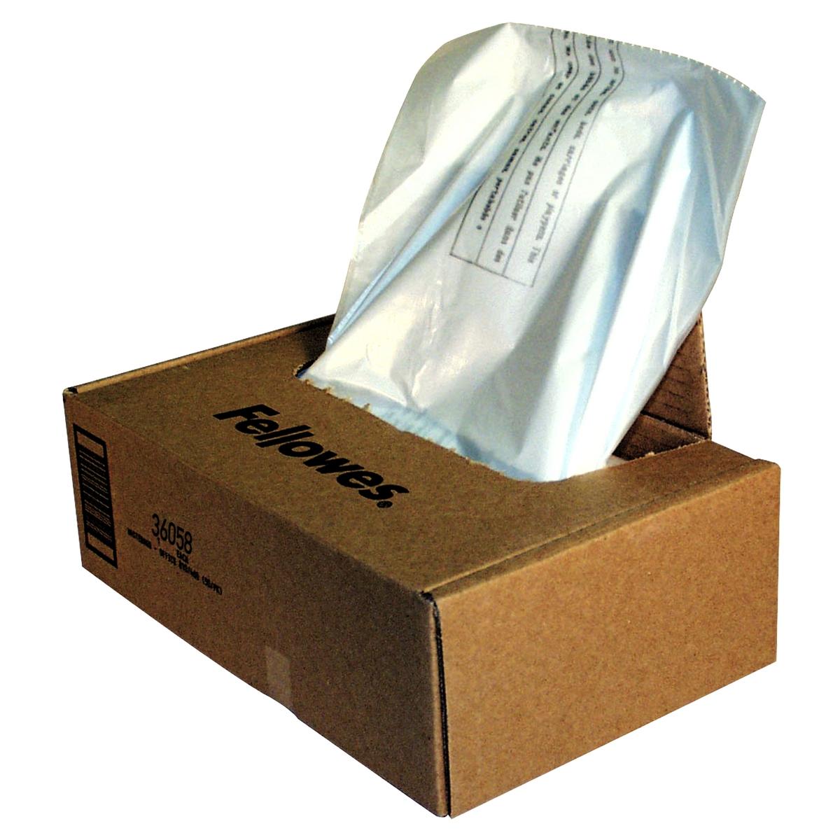 Lot de 50 sacs plastiques 121-143 L (n°3605801) FELLOWES — Base