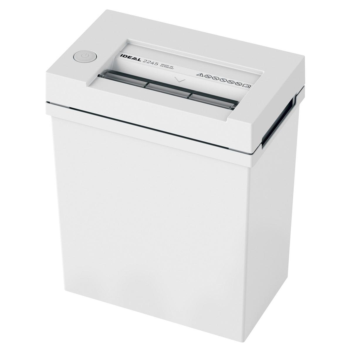 Destructeur de documents confidentiels P4 Coupe croisée 2245 C/C 3 x 25 mm IDEAL — Base