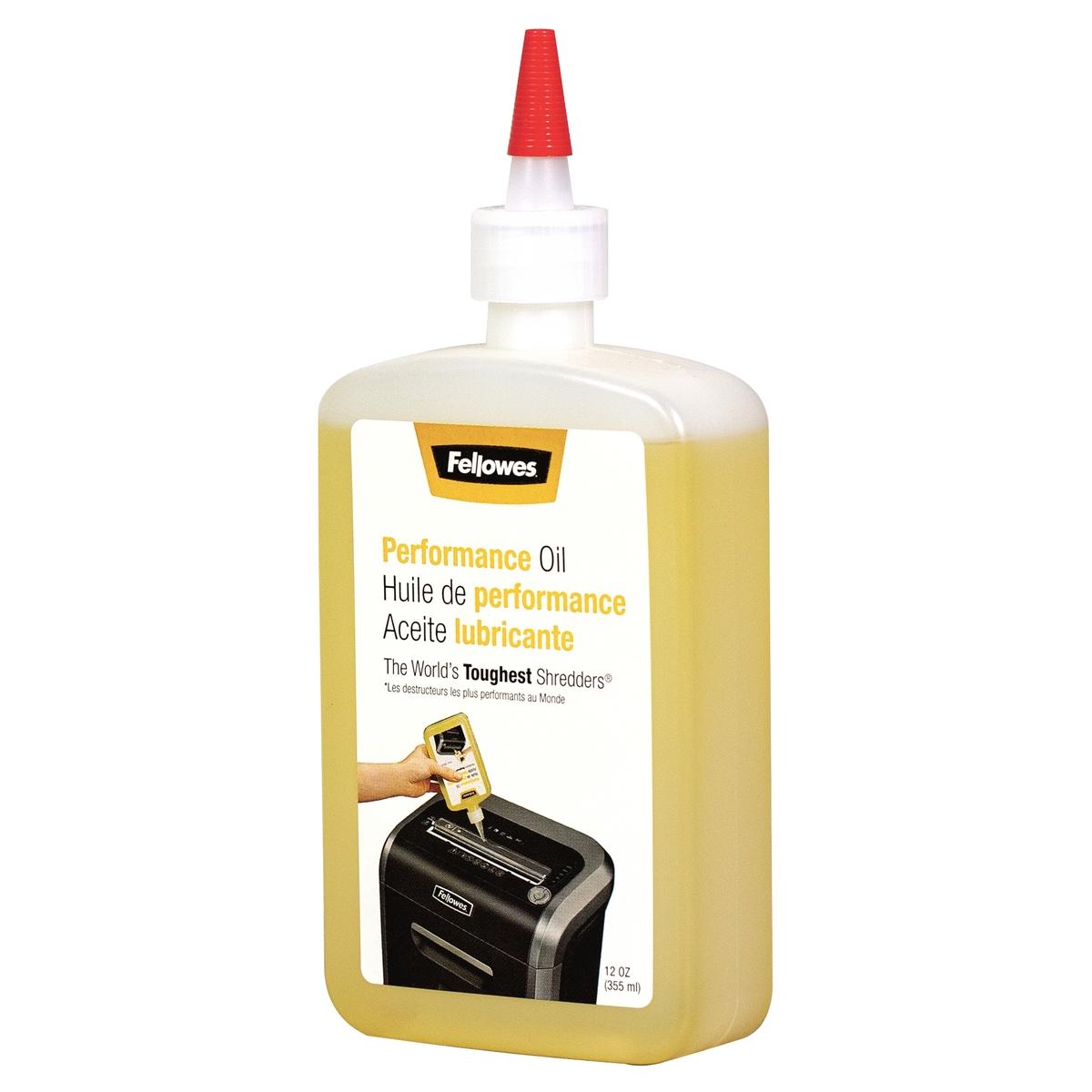 Bouteille d'huile de lubrification 355 ml FELLOWES — Base