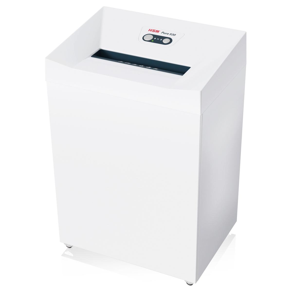 Destructeur de documents P2 Coupe droite 530 Pure 3,9 mm HSM — Base