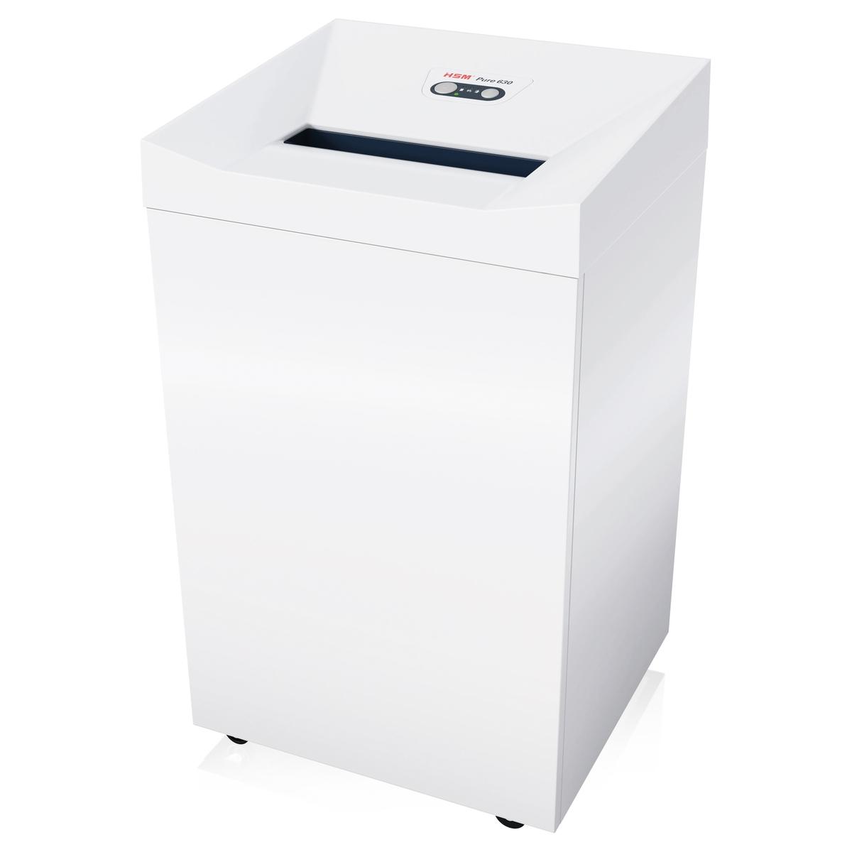 Destructeur de documents confidentiels P4 Coupe croisée 630 Pure 4,5 x 30 mm HSM — Base