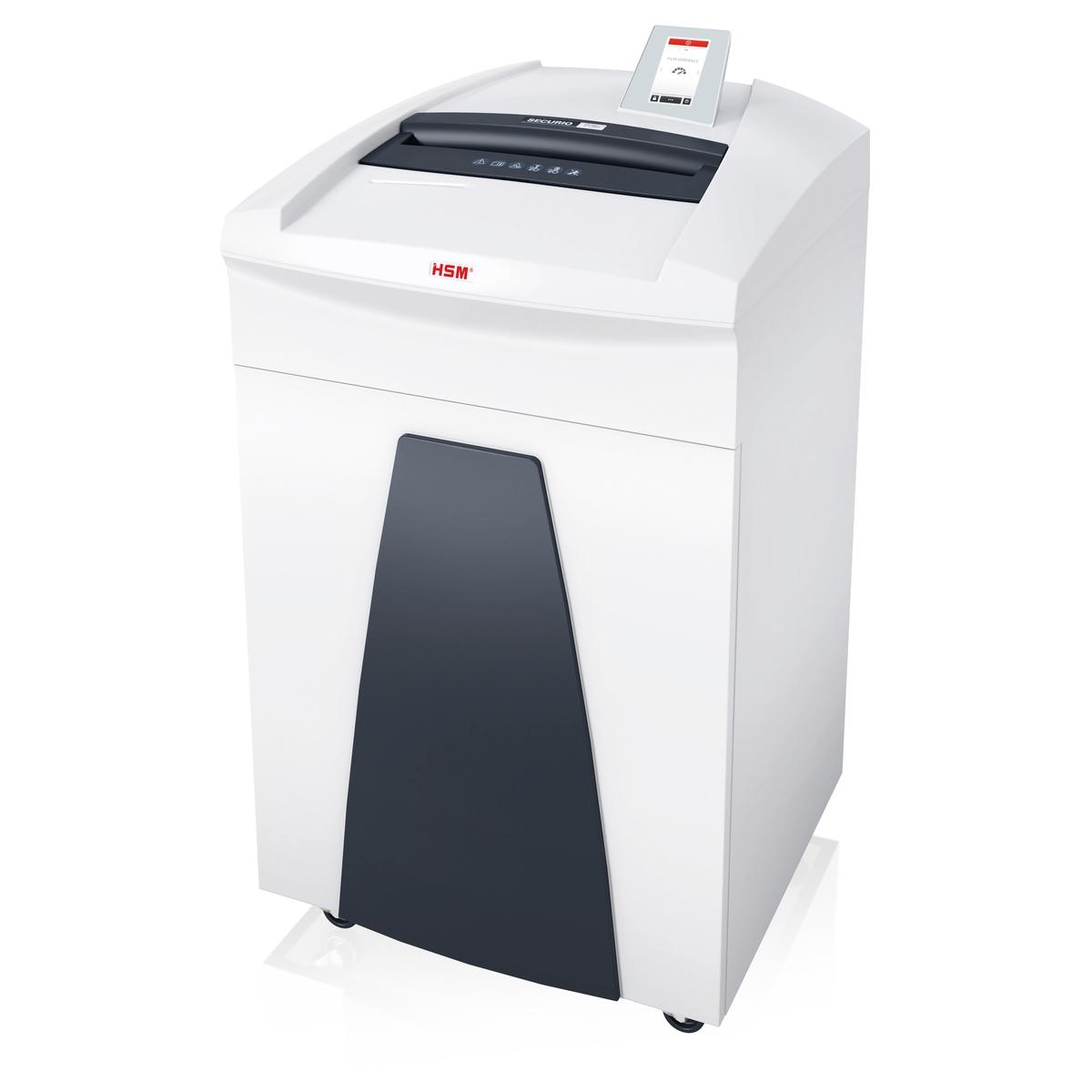Destructeur de documents confidentiels P4 Coupe croisée Forte capacité Huileur automatique P36i Securio 4,5 x 30 mm Bloc de coupe CD (4 X 7 mm) HSM — Base