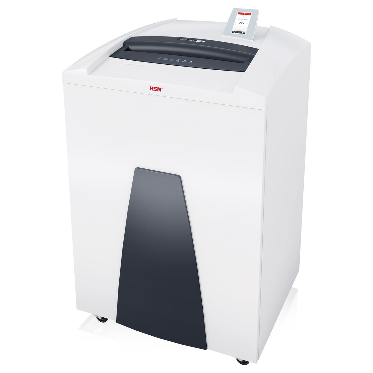 Destructeur de documents confidentiels P4 Coupe croisée Forte capacité Huileur automatique P44i Securio 3,9 x 40 mm Bloc de coupe CD (4 X 7 mm) HSM — Base