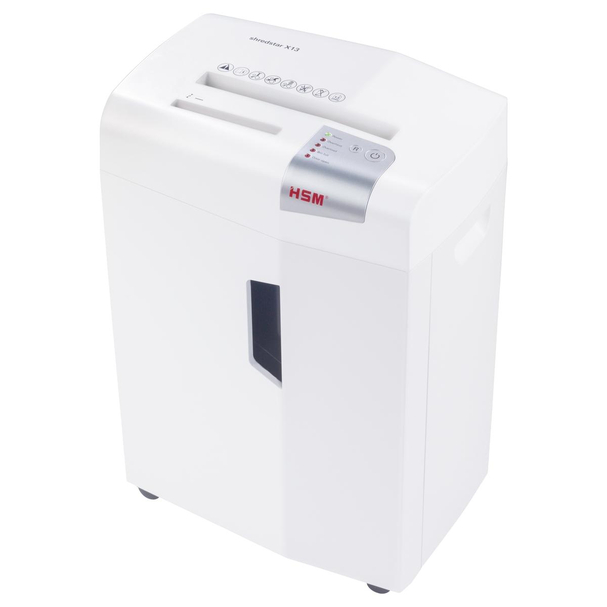 Destructeur de documents confidentiels P4 Coupe croisée X13 Shredstar 4 x 37 mm HSM — Base