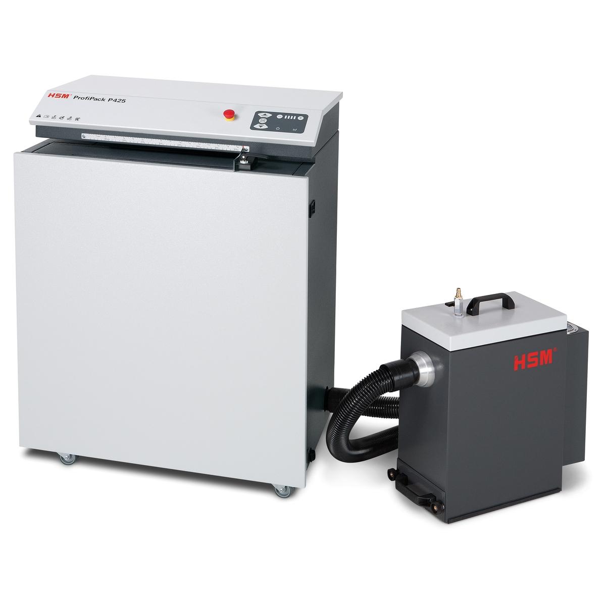Matelasseur de cartons pour calage ProfiPack P425 monophasé avec kit d'adaptation pour aspiration HSM — Base