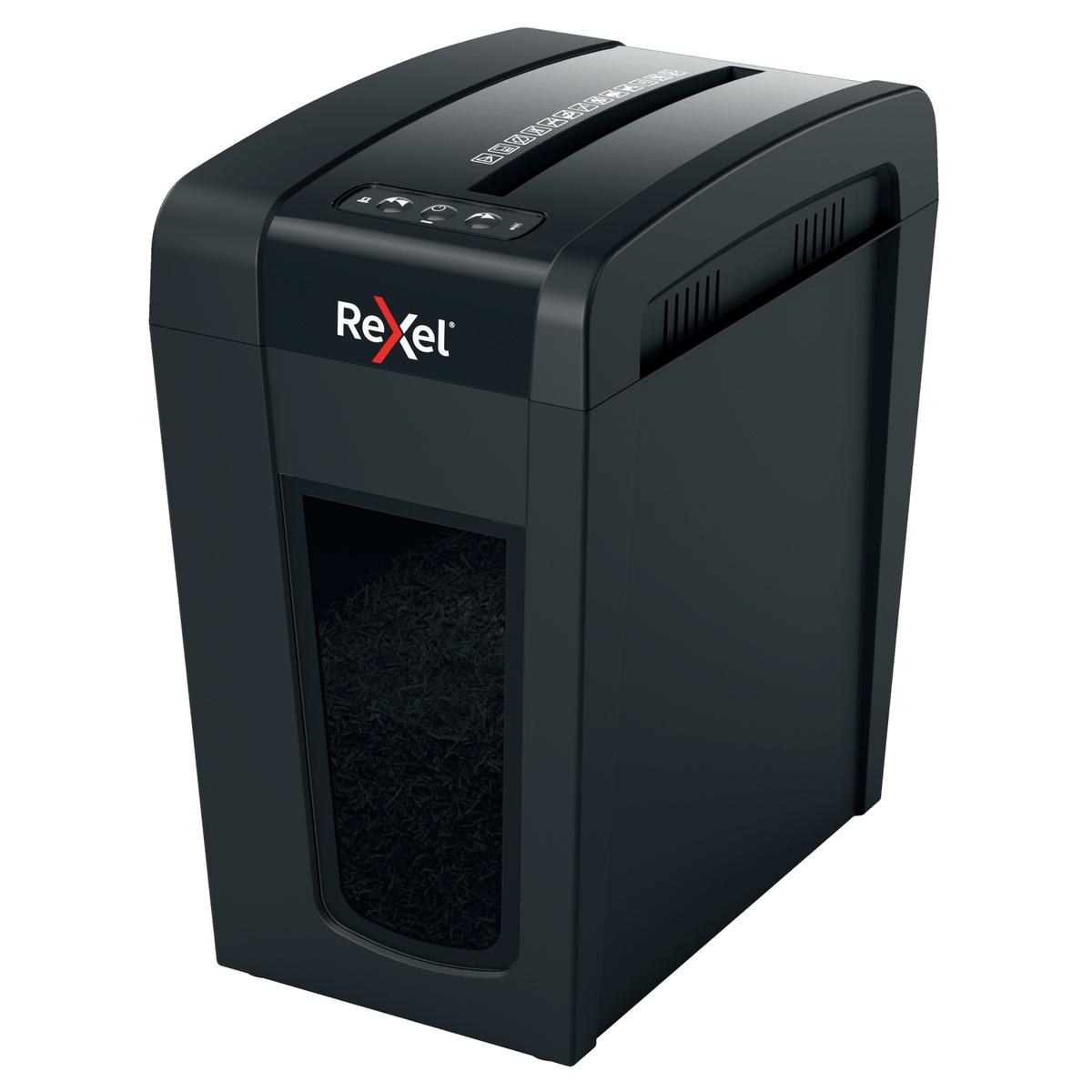 Destructeur de documents confidentiels P4 Coupe croisée Secure X10-SL 4 x 40 mm REXEL — Base