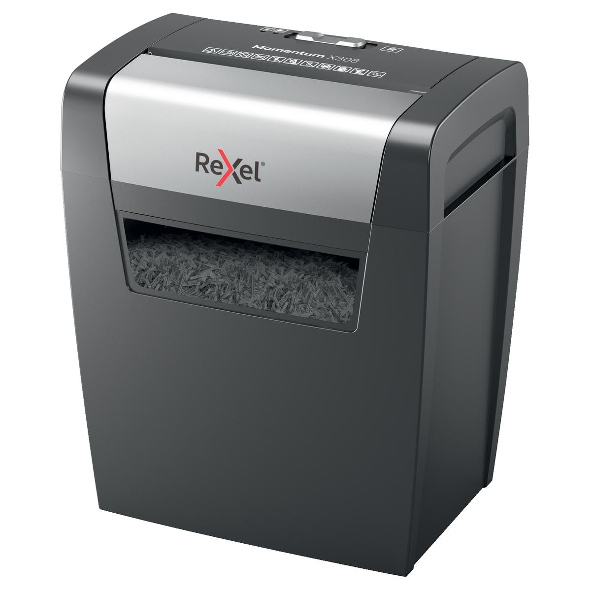 Destructeur de documents P3 Coupe croisée Momentum X308 5 x 42 mm REXEL — Base