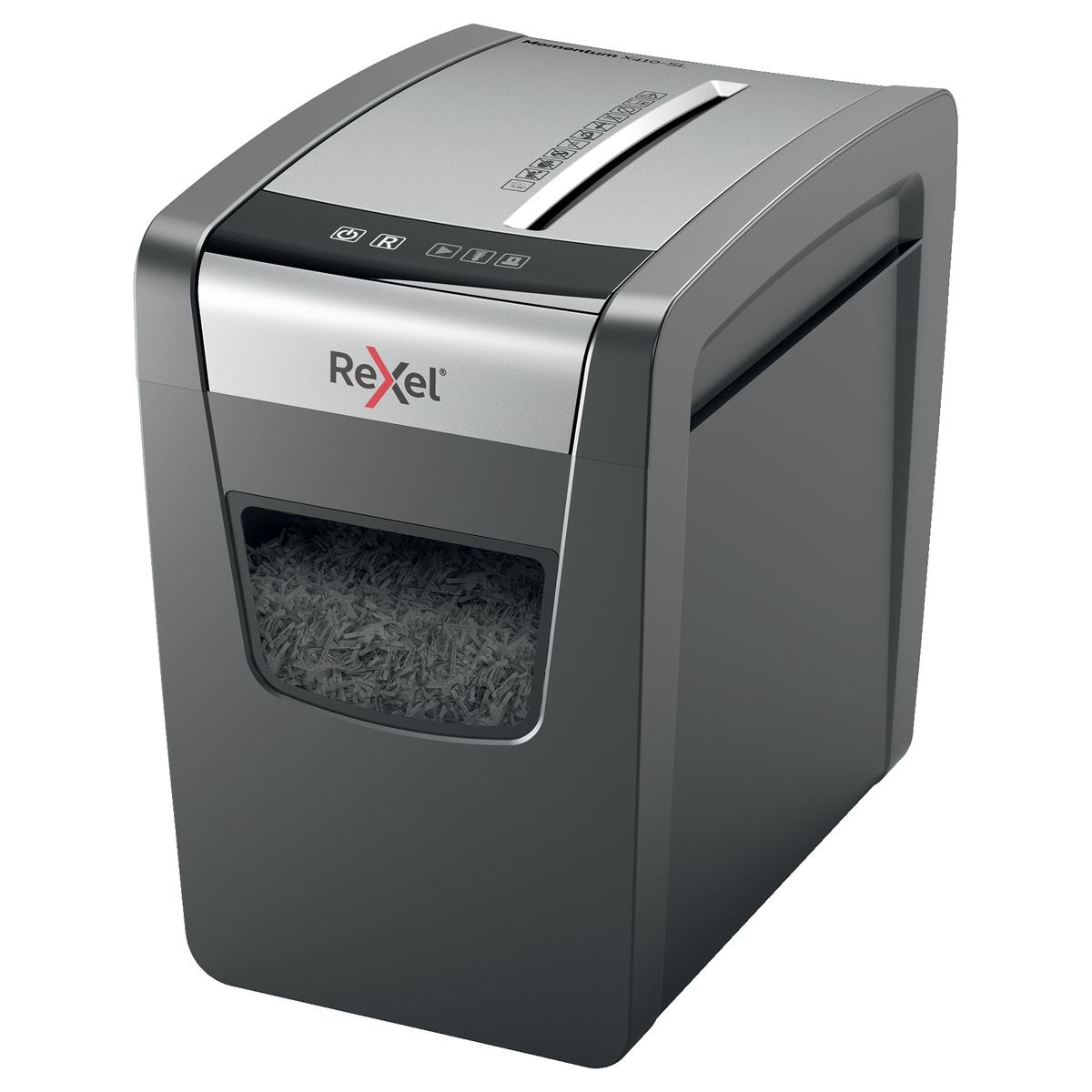 Destructeur de documents confidentiels P4 Coupe croisée Momentum X410-SL 4 x 28 mm REXEL — Base