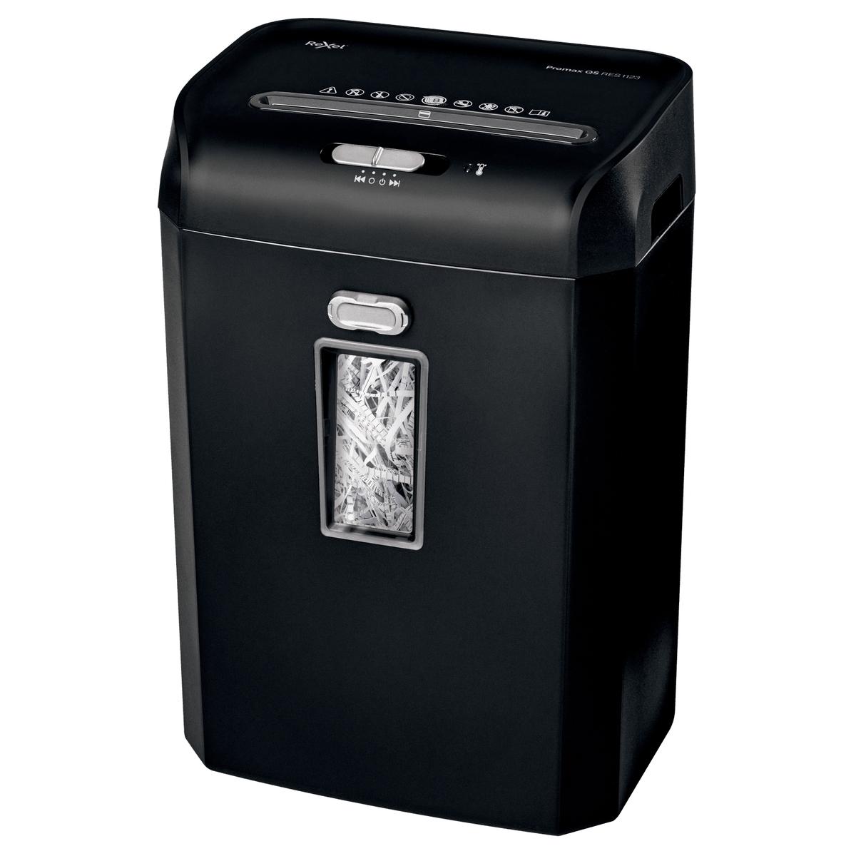Destructeur de documents P2 Coupe droite Promax QS RES1123 6 mm REXEL — Base
