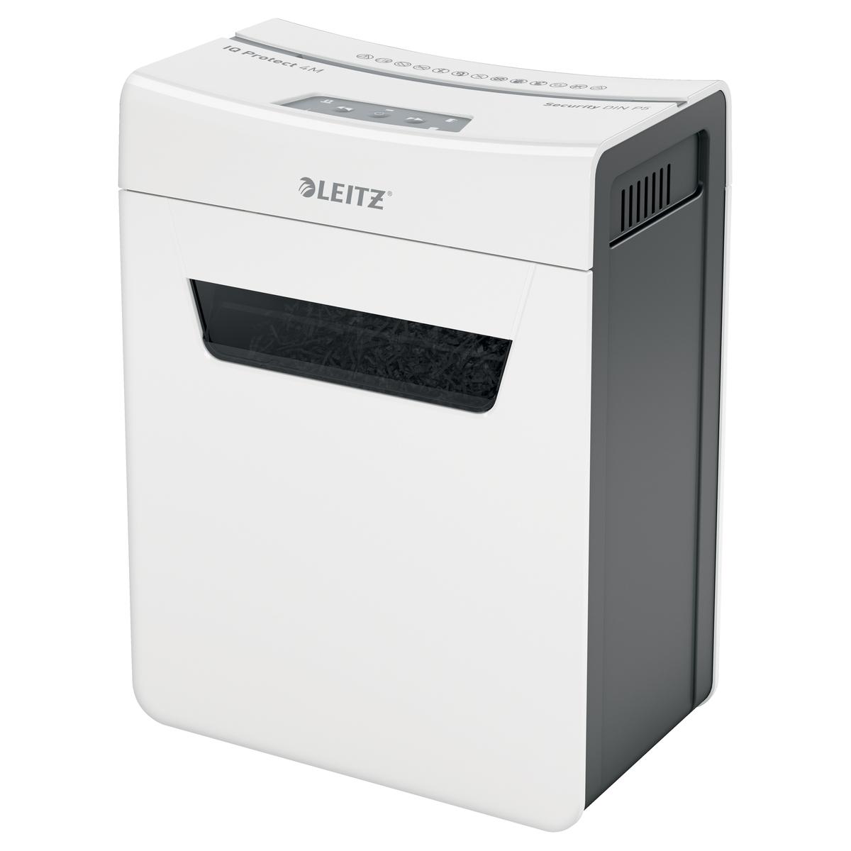 Destructeur de documents très confidentiels P5 Coupe croisée IQ Protect 4M 2 x 15 mm LEITZ — Base