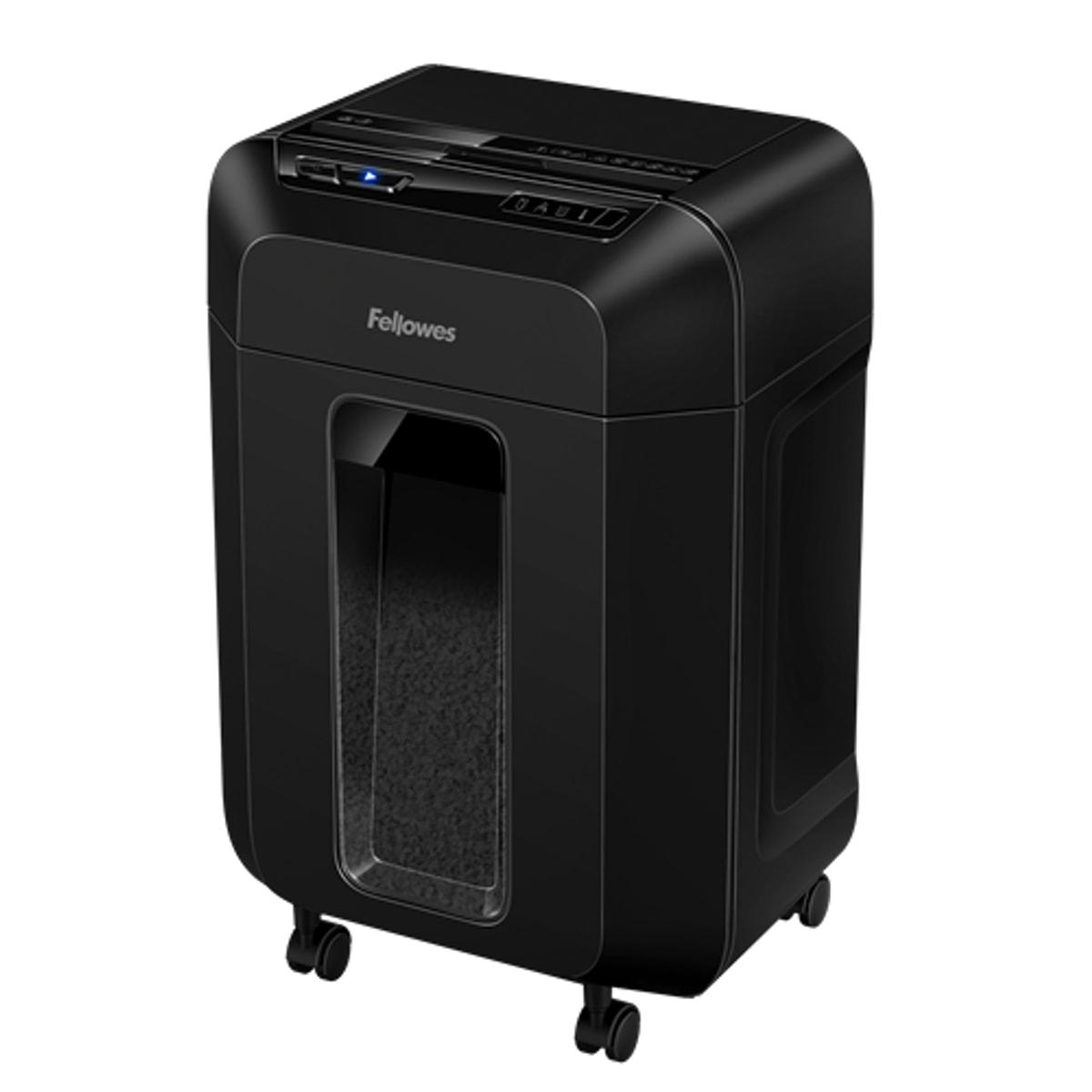 Destructeur de documents confidentiels P4 Coupe croisée Insertion papier automatique AutoMax 80M 4 x 12 mm avec insertion papier automatique FELLOWES — Vue globale - Destructeur de papier Fellowes