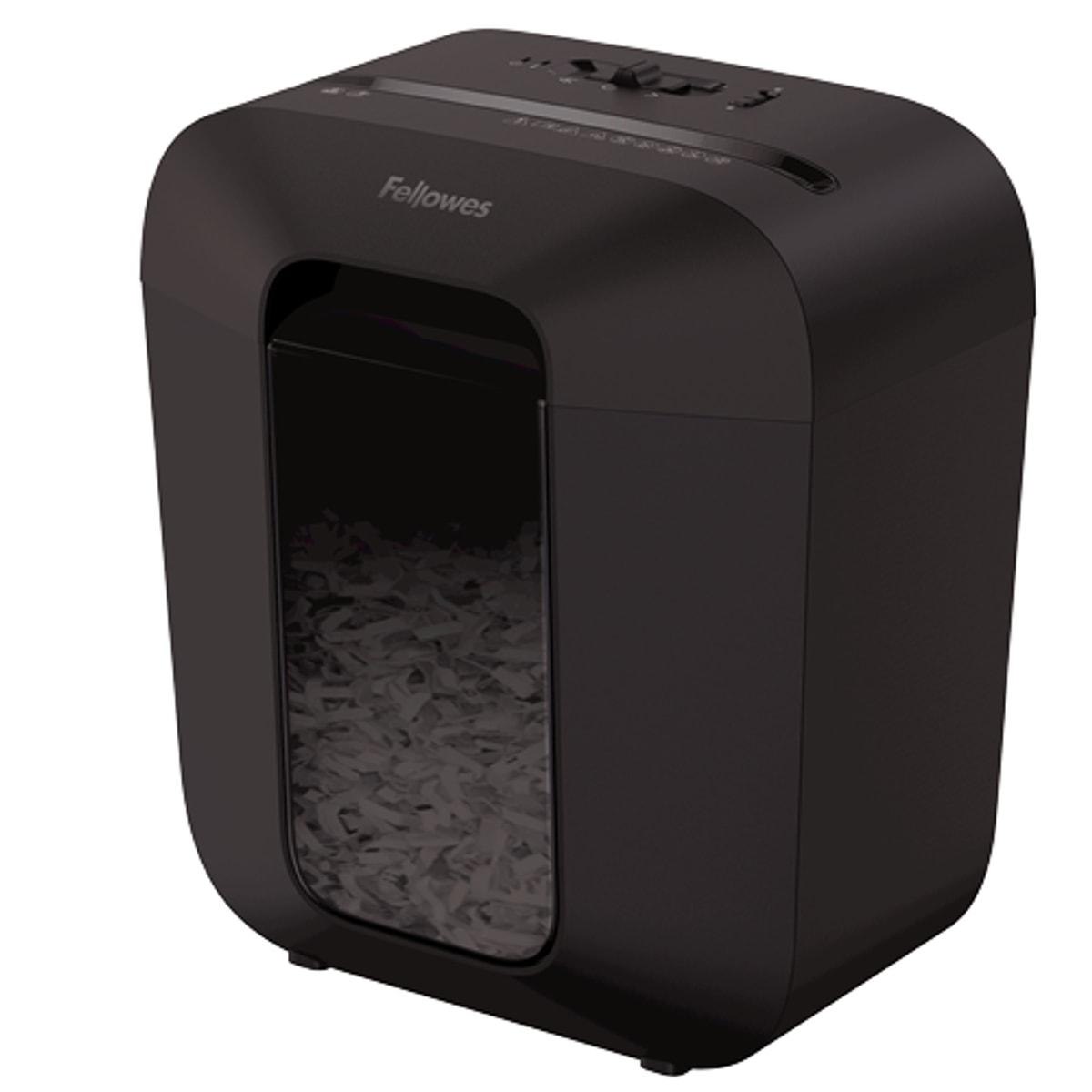 Destructeur de documents confidentiels P4 Coupe croisée Powershred LX25 4 x 37 mm FELLOWES — Vue globale - Destructeur de papier fellowes