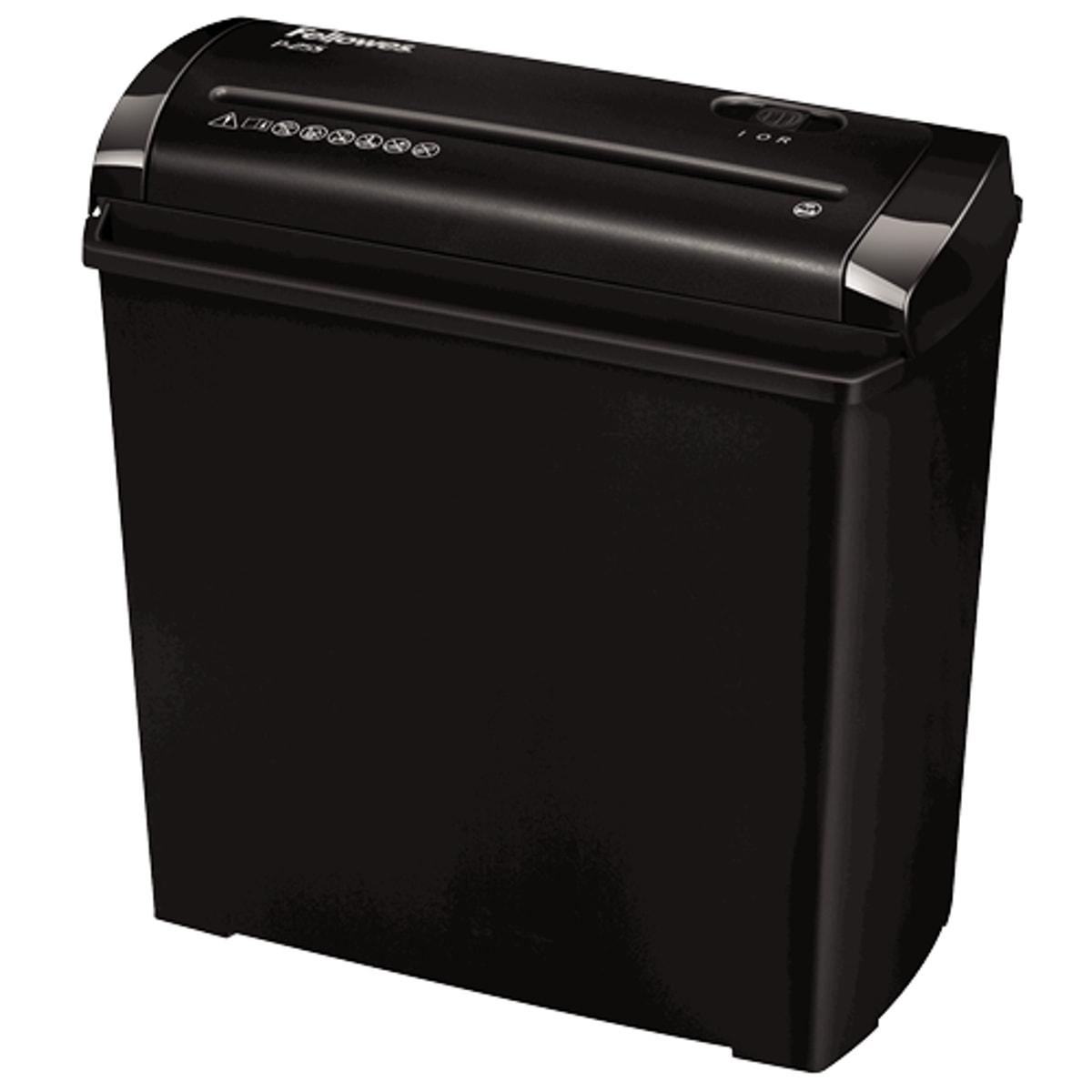 Destructeur de documents P1 Coupe droite Powershred P-25S 7 mm FELLOWES — Vue globale - Destructeur de papier Fellowes