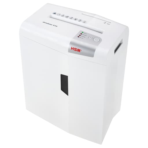 Destructeur de documents confidentiels P4 Coupe croisée X10 Shredstar 4,5 x 30 mm HSM — Base