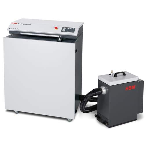 Matelasseur de cartons pour calage ProfiPack P425 monophasé avec kit d'adaptation pour aspiration HSM — Base