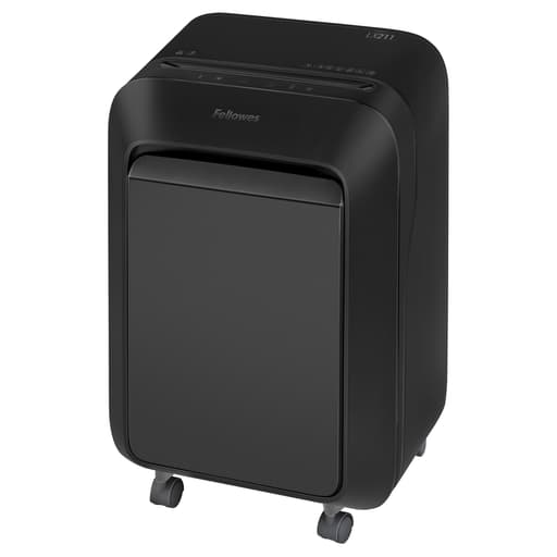 Destructeur de documents très confidentiels P5 Coupe croisée Powershred LX211 2 x 12 mm noir FELLOWES — Base