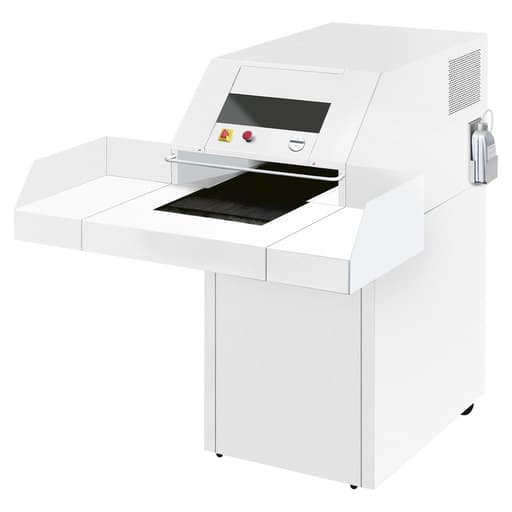 Destructeur de documents confidentiels P4 Coupe croisée Forte capacité 4108 C/C 4 X 40 mm équipé d'un huileur automatique
