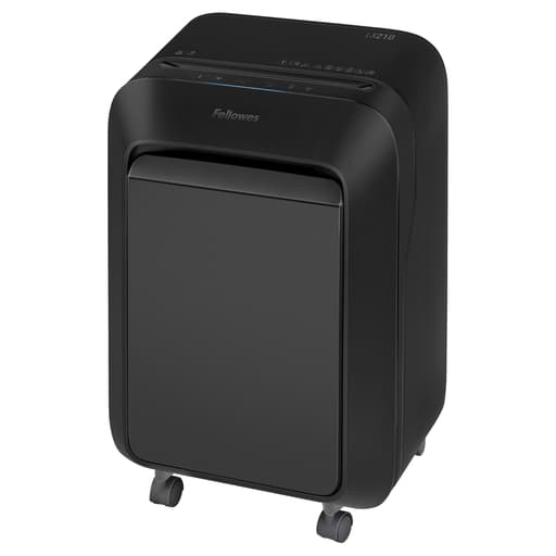 Destructeur de documents confidentiels P4 Coupe croisée Powershred LX210 Mini-Cut 4 x 12 mm FELLOWES — Base