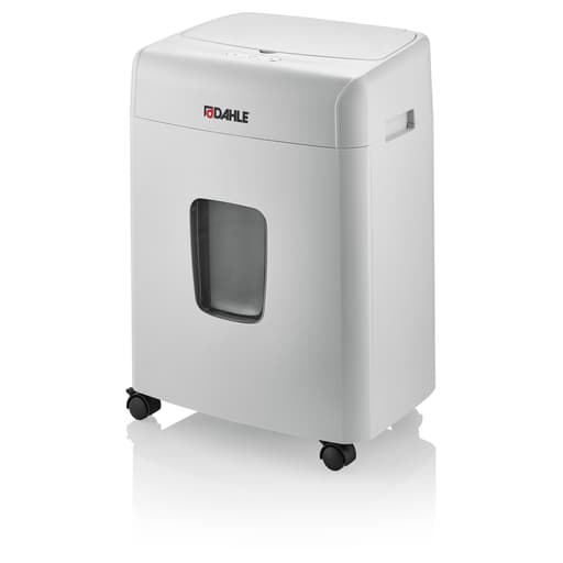 Destructeur de documents confidentiels P4 Coupe croisée Insertion papier automatique ShredMATIC 90 P4 4 x 12 mm avec insertion papier automatique DAHLE — Base