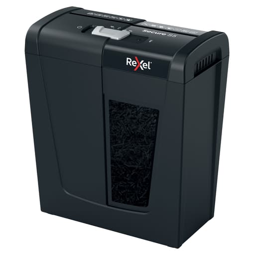 Destructeur de documents P2 Coupe droite Secure S5 6 mm
